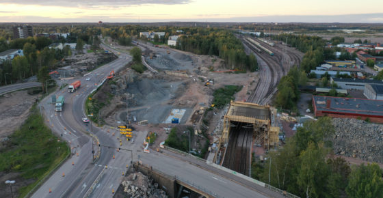 Vt 15 Paimenportin eritasoliittymän rakentaminen Kotkassa
