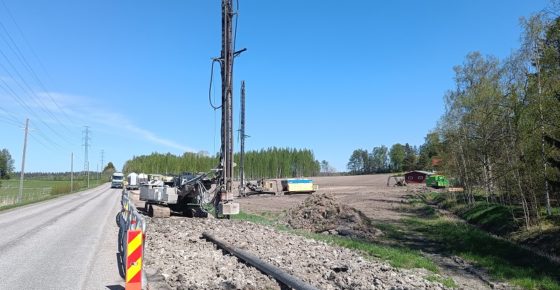 Rakennusurakka Finnsinmäki, GRK